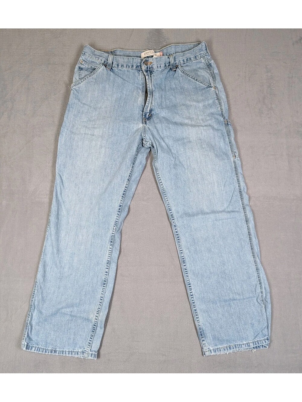 Levis Mens 36x30 Blue Vintage Y2K Carpenter Jeans Loose Straight Baggy Work Wear
